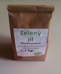 Zelený jíl z Moravy